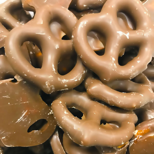 Milk Chocolate Coated Pretzels