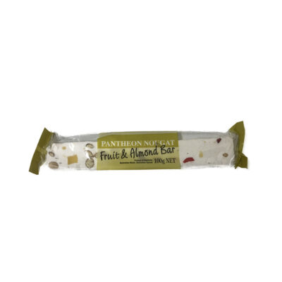 Pantheon Nougat Fruit & Almond Bar