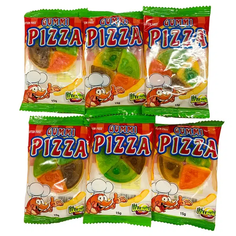 Wrapped Gummy Pizzas 6
