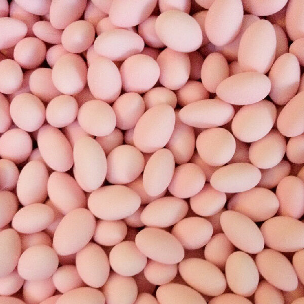 Pink Sugar Coated Almonds