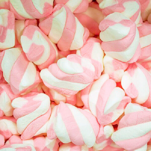 Pink Marshmallow twists