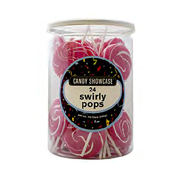 Swirly Pink Lollypops
