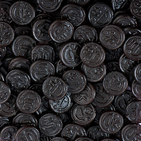 Dutch Licorice Coins