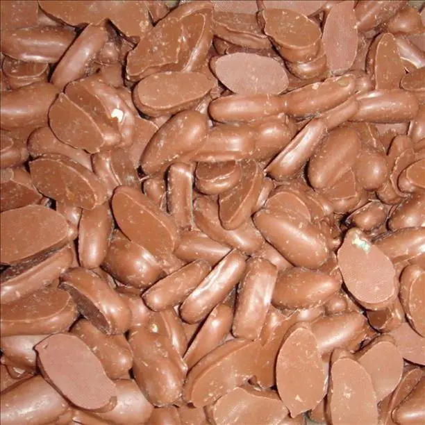 Milk Chocolate Coated Spearmint Leaves