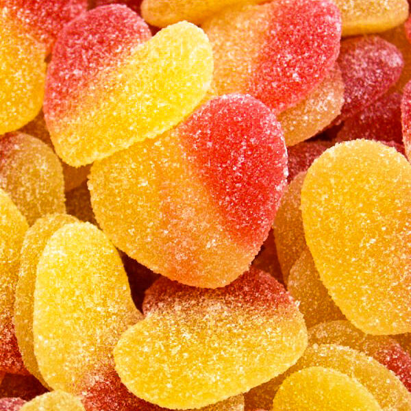 Sour Peach Hearts