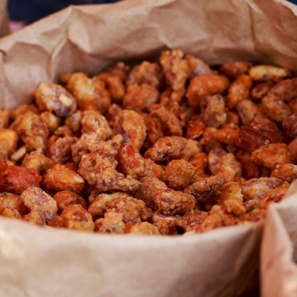 French Vanilla Coated Almonds Ross's Quality Nuts & Lollies