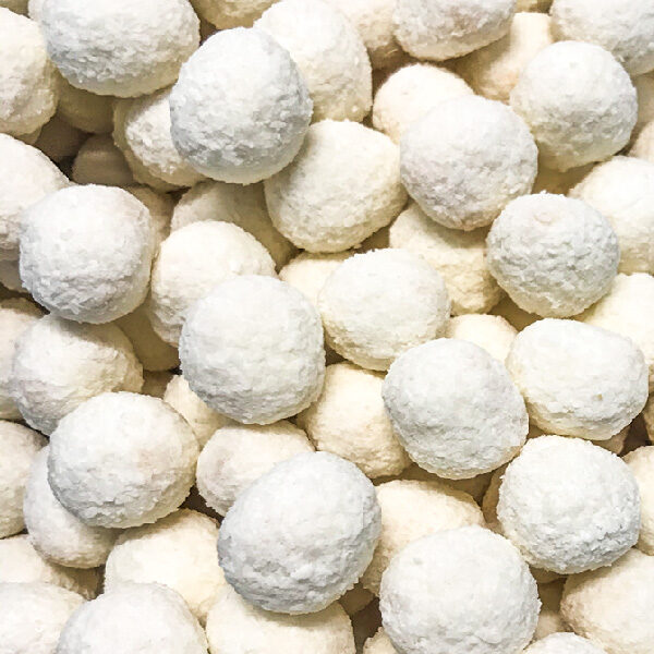 Apricot Coated Coconut Balls
