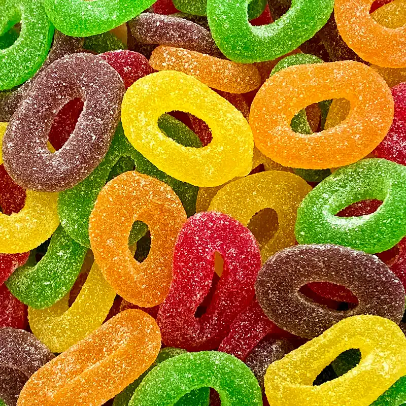 Fruit Rings soft lollies