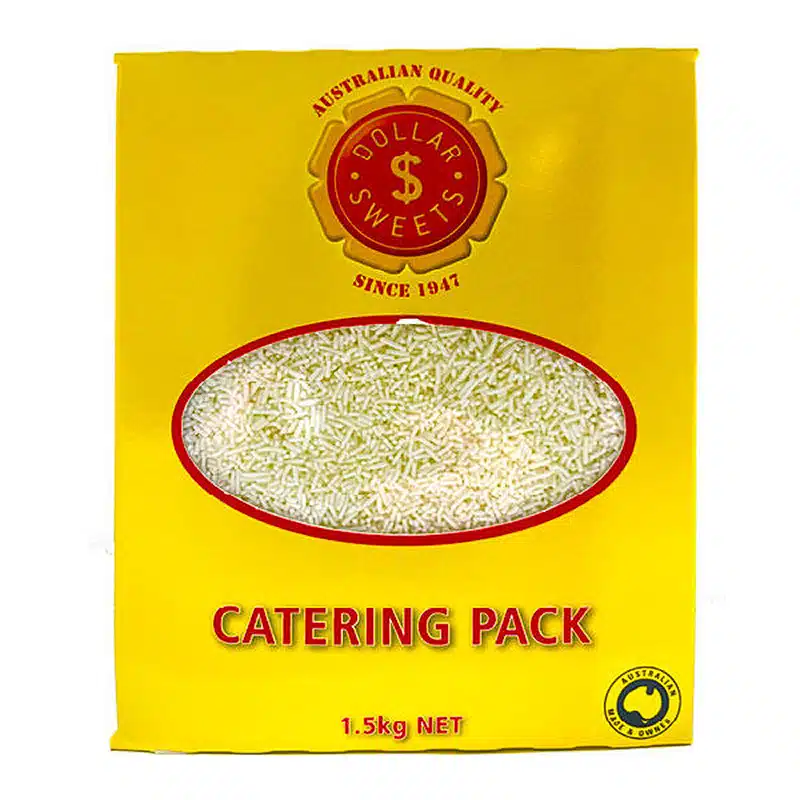 Dollar Sweets Catering Pack Sprinkles White