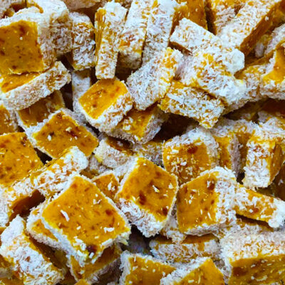 Apricot Coconut Slices