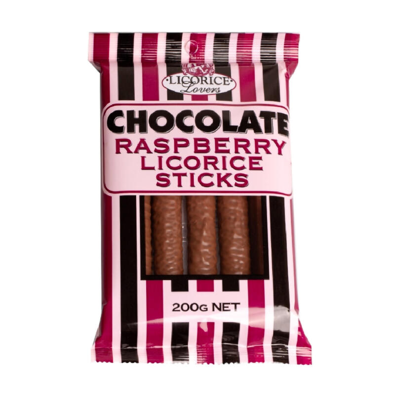 Chocolate Coated Licorice Flavoured Logs RQN Ross's Quality Nuts