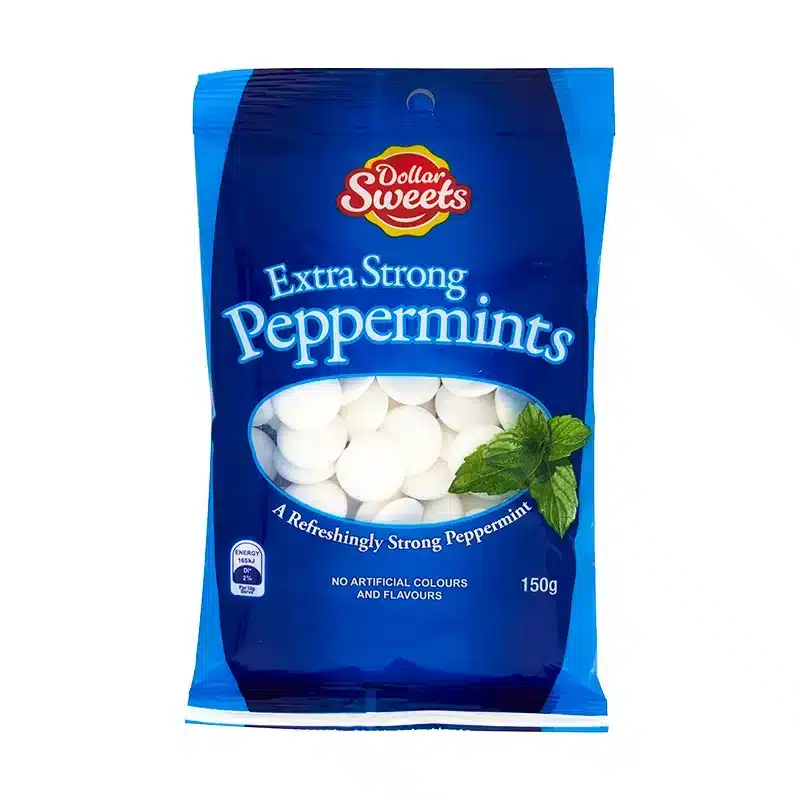Dollar Sweets Extra Strong Peppermint 150 g