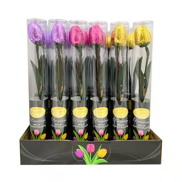 Milk Chocolate Tulip Cylinder 15g
