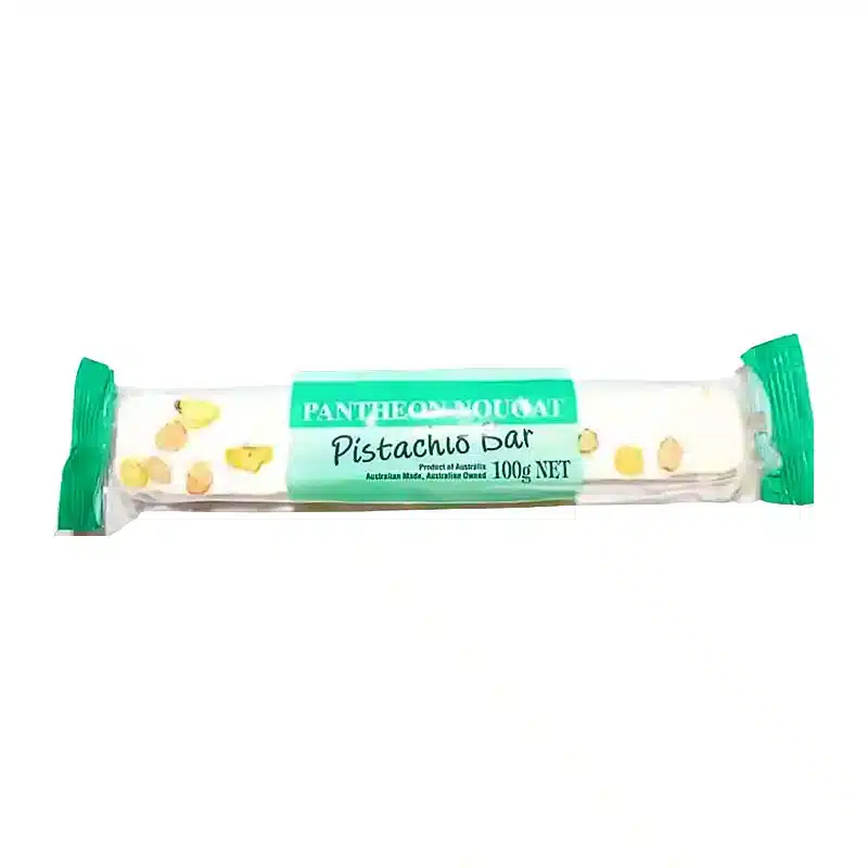 Pantheon Nougat Pistachio Bar