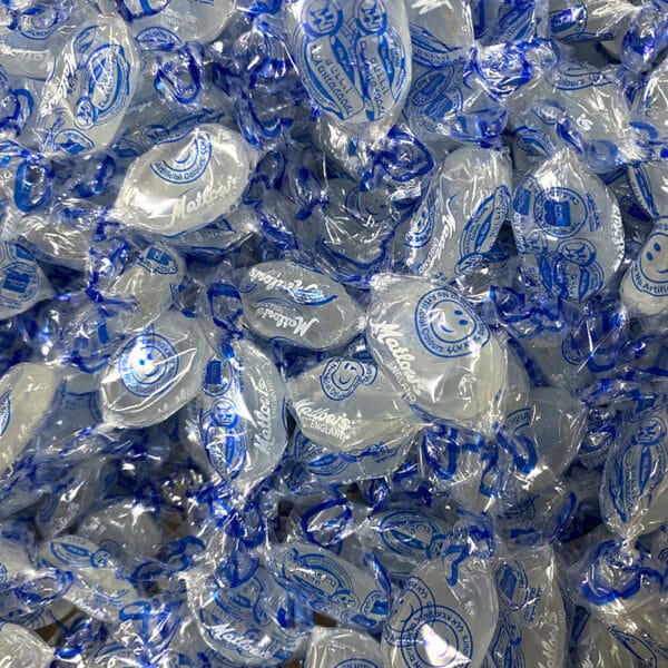 Matlow’s crystal mint flavoured wrapped lollies