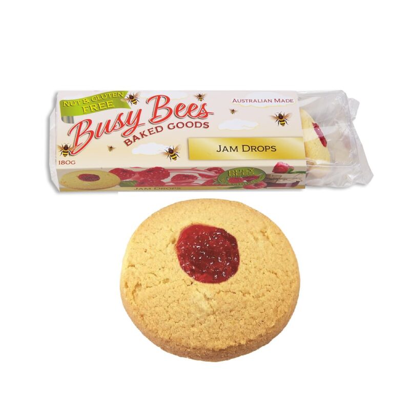 Busy Bees Jam Drops Biscuits