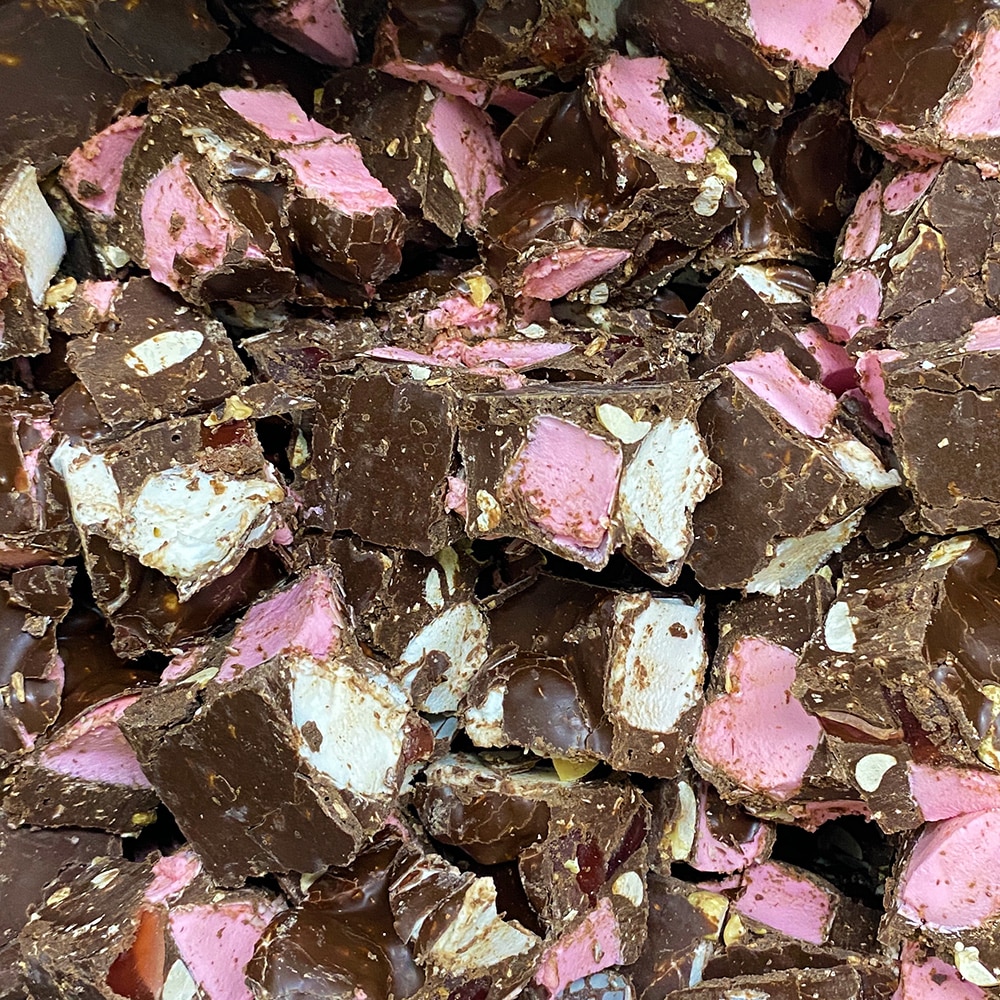 Dark Chocolate Covered Rocky Road