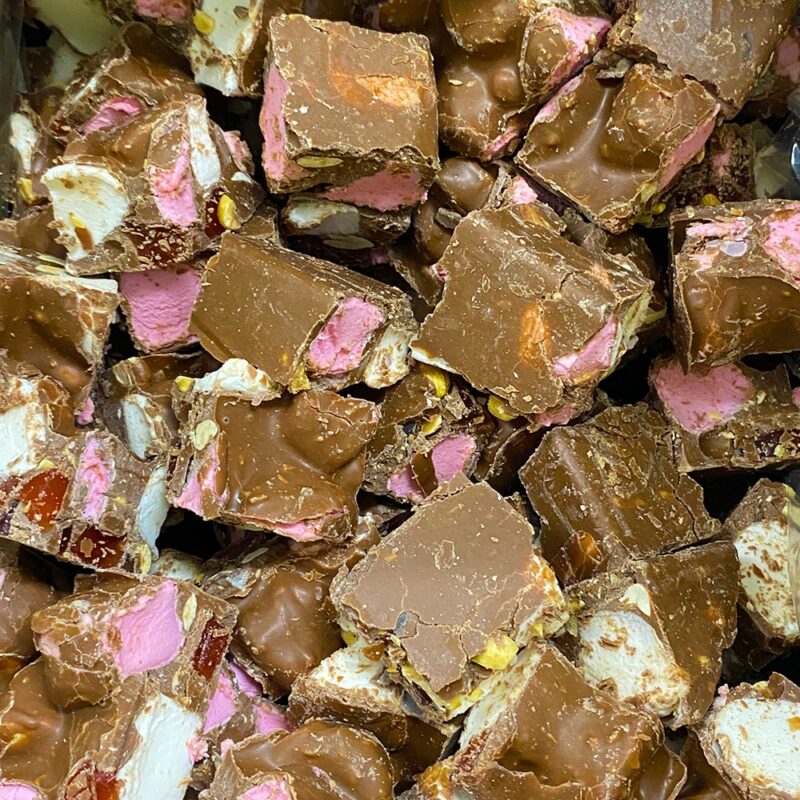 Milk Chocolate Covered Rocky Road