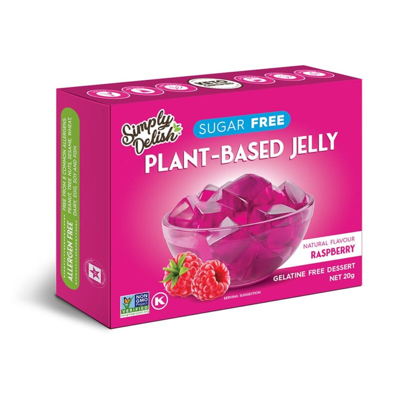 Simply Delish Raspberry Jel Dessert