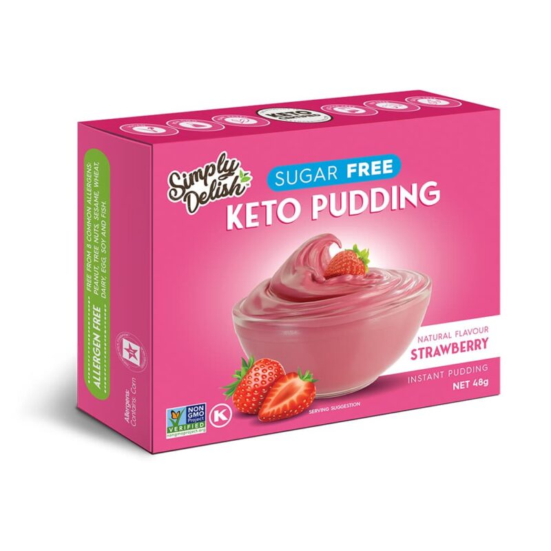Simply Delish Natural Strawberry Instant Pudding
