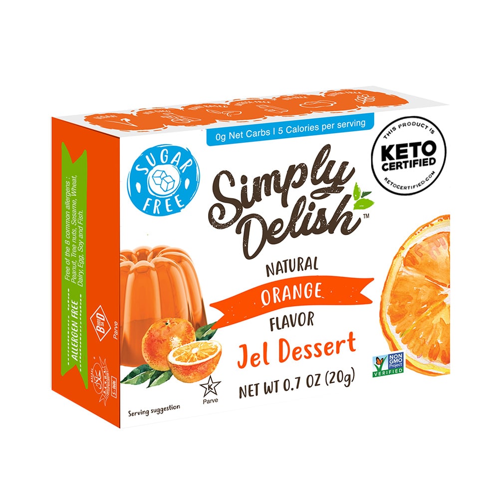 Simply Delish Orange Jel Dessert