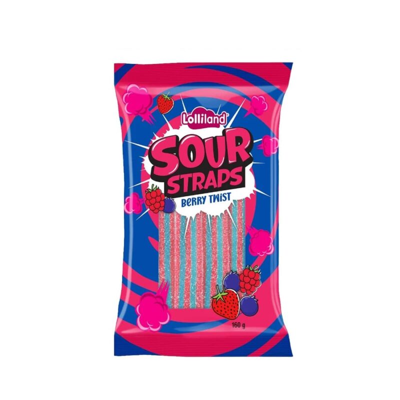 Sour Straps Berry Twist 160G