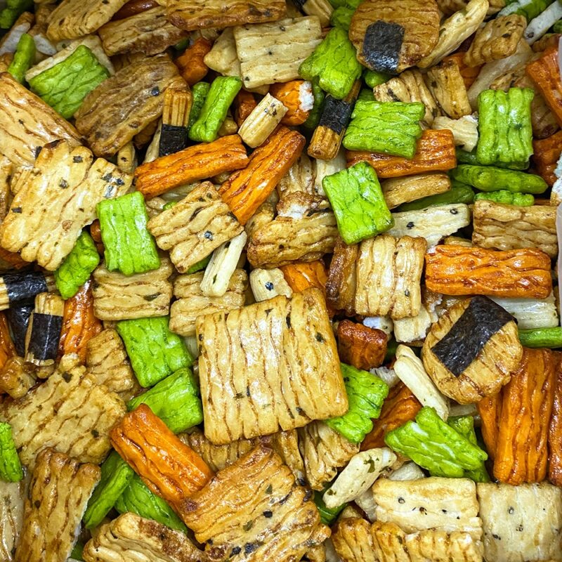 Japanese Style Seaweed Rice Crackers