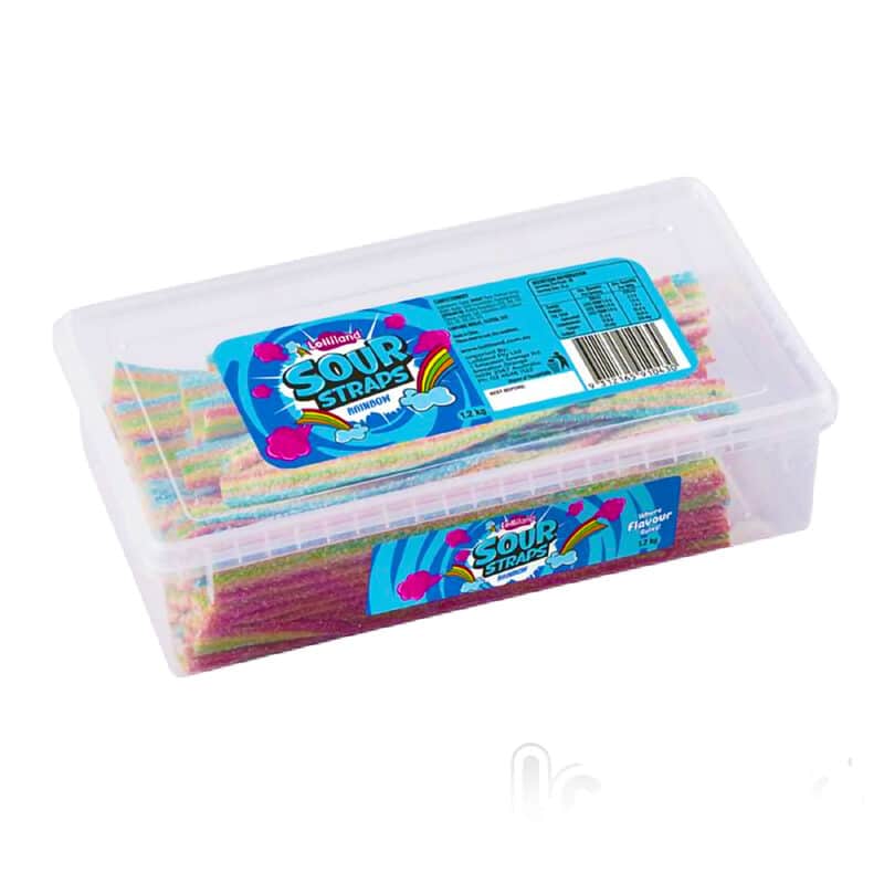 Sour Rainbow Straps 1 kg