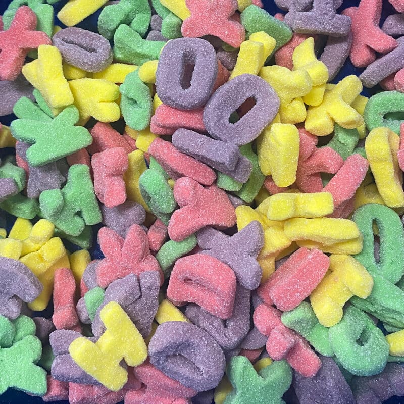 Gummy-ABC-letters