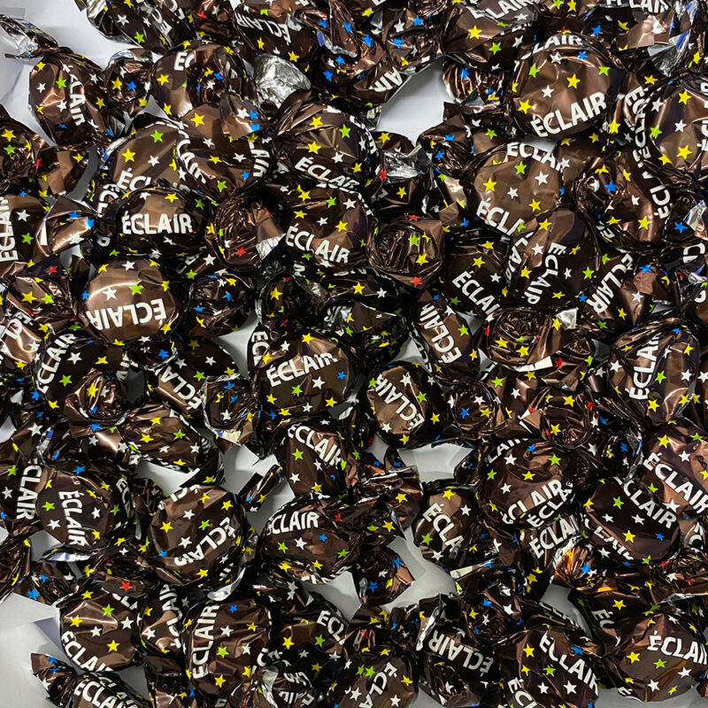 Licorice eclairs - Wrapped Lollies