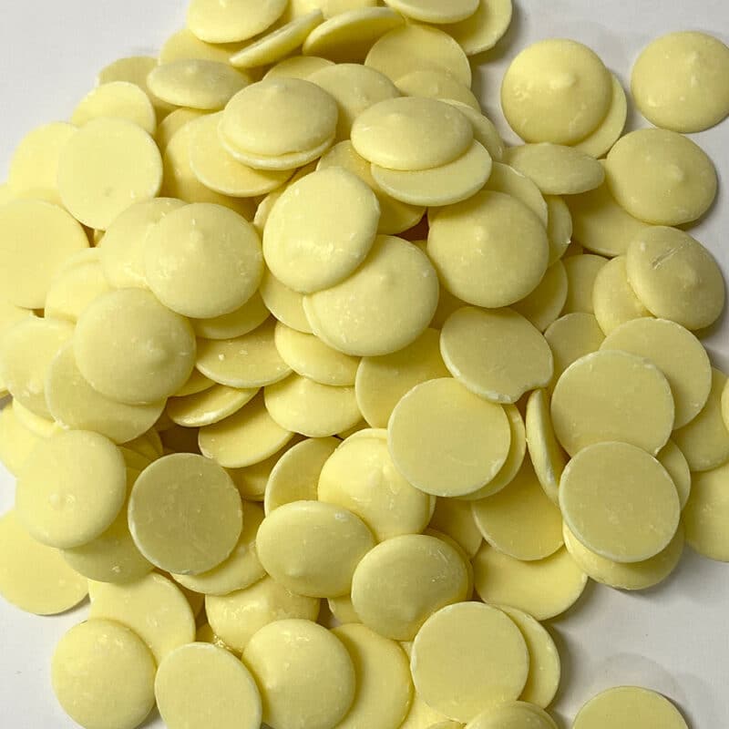 Nestles White Snowcaps Cooking Chocolate.