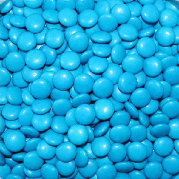 Blue Chocolate Buttons